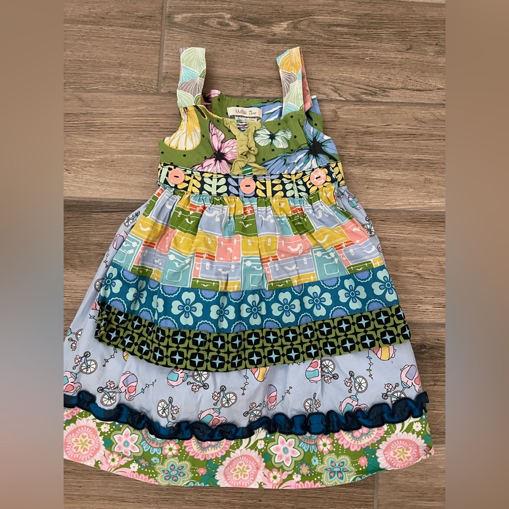 Matilda Jane Wonderful Parade Trunk Show No Knot Apron Dress